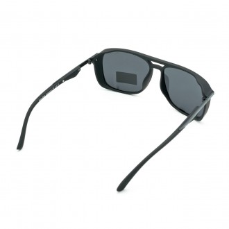  Поляризационные очки с черной матовой оправой и боковыми шторками - идеальное с. . фото 7