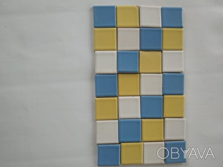 Плитка мозаїчна глазурована 2,5 см на 2,5 см. Ціна вказана за квадратний метр.
. . фото 1