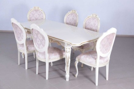 Предлагаем шикарный столовый гарнитур Барокко для гостиной и столовой комнат.

. . фото 4
