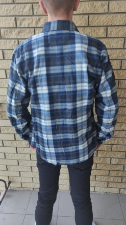 Рубашка мужская байковая теплая, есть большие размеры, плотная высокого качества. . фото 5