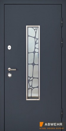 Вхідні двері ABWER модель 408 Solid Glass комплектація Defender. Харків. фото 1 Вхідні двері ABWER модель 408 Solid Glass комплектація Defender. Харків. фото 1