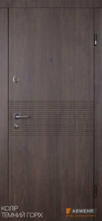 Двері вхідні вуличні ABWEHR 309 Miriel темний горіх/темний горіх. Харків. фото 1 Двері вхідні вуличні ABWEHR 309 Miriel темний горіх/темний горіх. Харків. фото 1