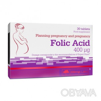 
 
 Olimp Folic Acid – витаминная добавка для представительниц прекрасного пола.. . фото 1