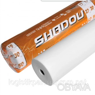 Агроволокно біле 23 г/м², 1,6 х100 м. "Shadow" (Чехія) представлене на нашому са. . фото 1