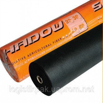 
Агроволокно чорне 60г/м2, 3.2 х 100 м. "Shadow" (Чехія) 4% , даний спанбонд є щ. . фото 2