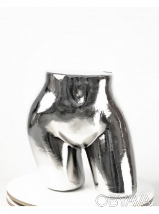 Манекен бедра женские объемные пластмассовые металлизированные Изготовлен из пол. . фото 1
