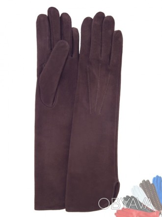 Перчатки женские длинные из натуральной кожи без подкладки
Кожа производства Ита. . фото 1