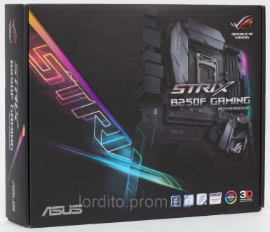 Asus ROG STRIX B250F GAMING Socket 1151. Токмак. фото 1 Asus ROG STRIX B250F GAMING Socket 1151. Токмак. фото 1