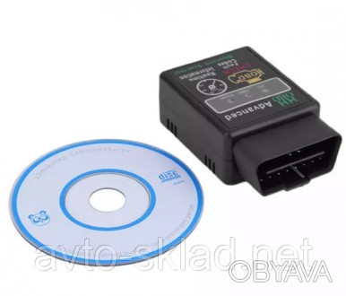 Универсальный сканер адаптер для диагностики авто Bluetooth — мультипротокольный. . фото 1