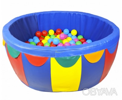 Сухой бассейн для дома 80*40*5 см, 100*40*5 см c шариками Tia-Sport
* 100 шарико. . фото 1