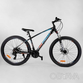
 
Велосипед спортивный CORSO«AirStream»№2, 27,5 дюймов, рама алюмин. . фото 1