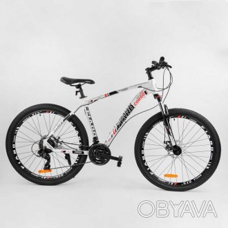 
 
Велосипед спортивный CORSO «FIARO» 27,5 дюймов, рама алюминий, 
б. . фото 1