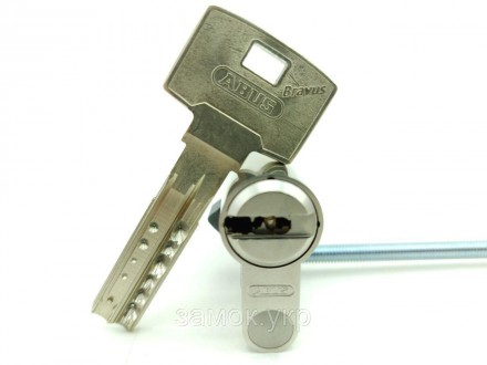 Сердцевина для замка Abus Bravus 2000 MX ключ/тумблер 
 
 Максимальная безопасно. . фото 5
