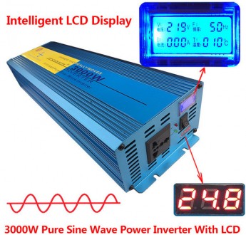 Інвертор IPOWER 24 - 220 В 3000 Вт чистий синус. Київ. фото 1 Інвертор IPOWER 24 - 220 В 3000 Вт чистий синус. Київ. фото 1