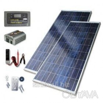  Солнечная электростанция для дачи 1,25 кВт для автономного либо резервного обес. . фото 1