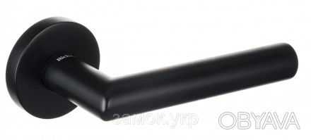 Ручка дверная на круглом основании Rich Art Паола 406 R65 FB черный матовый
 
Ri. . фото 1