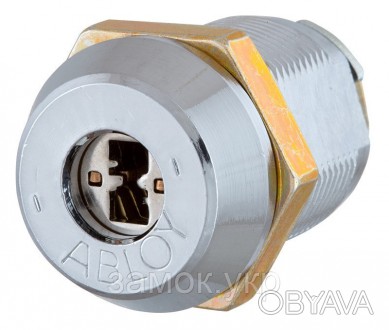 Замок врезной ABLOY CL203 19мм 22,5мм SENTRY 2KEY STR B BA66EE правый хром полир. . фото 1