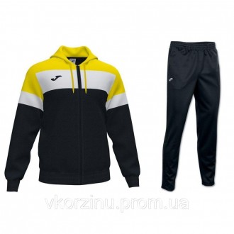 Спортивный костюм Joma CREW IV черно-желтый 101537.109_100027.100. Херсон. фото 1 Спортивный костюм Joma CREW IV черно-желтый 101537.109_100027.100. Херсон. фото 1