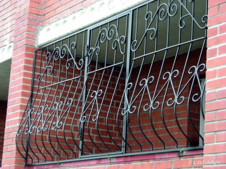 Решетки на балкон и лоджию: кованые, металлические. Кованные решетки. Изделия из. . фото 3