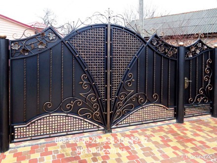 Компания «Акабуд» предлагает своим покупателям кованые заборы и ворота, которые . . фото 5