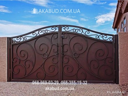 Компания «Акабуд» предлагает своим покупателям кованые заборы и ворота, которые . . фото 2