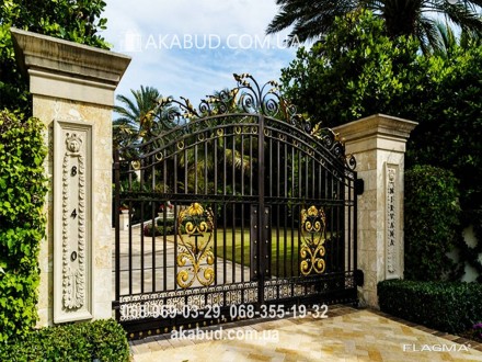 Компания «Акабуд» предлагает своим покупателям кованые заборы и ворота, которые . . фото 3