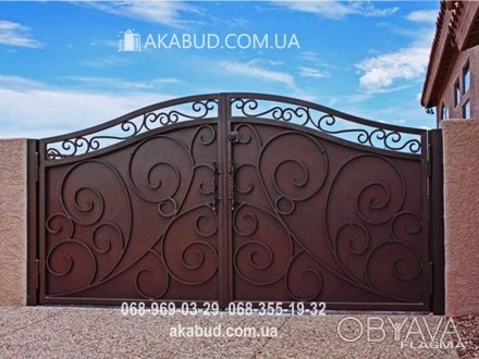 Компания «Акабуд» предлагает своим покупателям кованые заборы и ворота, которые . . фото 1