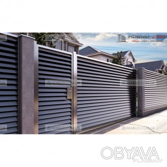 «Жалюзи» – новый современный оригинальный забор, отлично зарекомендовавший себя . . фото 1