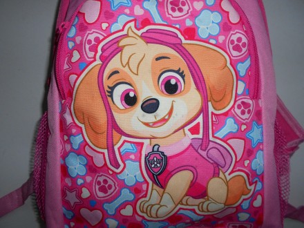 Детский розовый рюкзак Щенячий патруль Paw patrol  
Принт – очаровательна. . фото 6