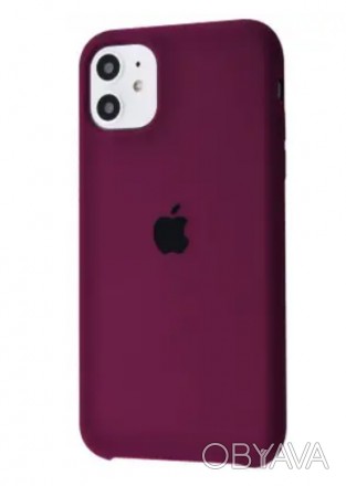 
 
 
Чохол Sillicone case для iPhone 11 (6.1''), зроблений з силікону, який чудо. . фото 1
