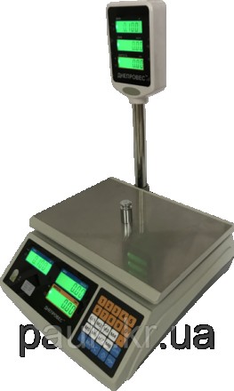 Електронні ваги для торгівлі,15 кг ВТД-ЕД, рідкокристалічний дисплей
Модель: ВТД. . фото 5