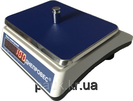Фасувальні торгові ваги Днепровес, 3 кг\10 г ВТД-ФД, світлодіодний дисплей
Модел. . фото 4