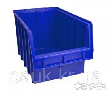 Ящик на стелаж метизний 700 В/С
(350х210х200 мм)
Пластиковий ящик для металовиро. . фото 1
