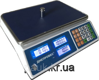 Торгові електронні ваги, 15 кг ВТД-Л1, рідкокристалічний дисплей 
Модель: ВТД-Л1. . фото 6