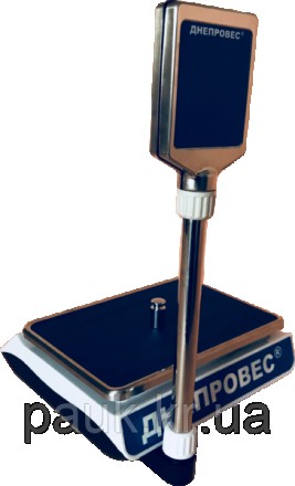 Торгові електронні ваги, 15 кг ВТД-СЛ Днепровес, рідкокристалічний дисплей
Модел. . фото 5