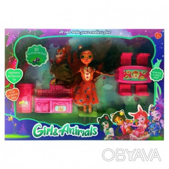Ляльки "Enchantimals" - це чарівні милі дівчатка, які живуть в зачарованому лісі. . фото 1