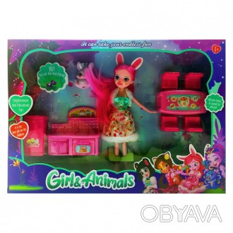 Лялька з аксесуарами "Enchantimals" це ляльки в образі милих ляльок-дівчаток з ї. . фото 1