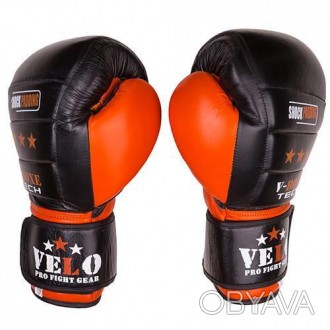 Боксерские печатки Velo shock padding изготовлены из натурального материала - ко. . фото 1