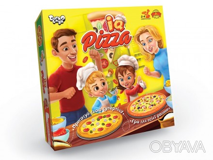 Настольная развлекательная игра IQ Pizza укр
«IQ PIZZA» — это веселая игра для к. . фото 1