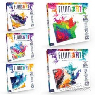 Креативное творчество Fluid ART
Флюид-арт открывает безграничные просторы для фа. . фото 1