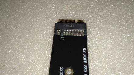 Переходник из M.2 (с интерфейсом подключения sata) SSD в SSD для Lenovo Carbon X. . фото 3
