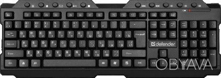 Беспроводная клавиатура Defender Element HB-195 RU черная
	Отличное качество изг. . фото 1