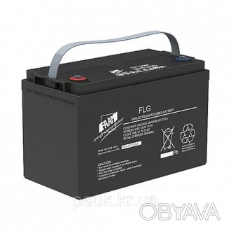 Акумулятор GEL FAAM FLG6-100 (6 В, 115 Агод), гелевая акумуляторна батарея 
Дост. . фото 1