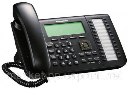 Проводной IP-телефон Panasonic KX-NT546RU-B Black для АТС Panasonic KX-TDE/NCP/N. . фото 2