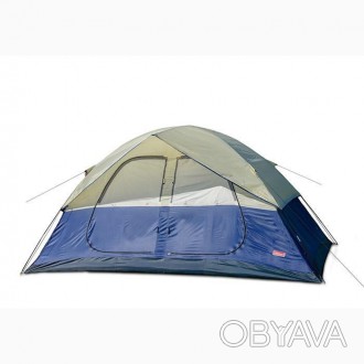 Шестиместная туристическая палатка 1500=6 обладает простой и надежной конструкци. . фото 1