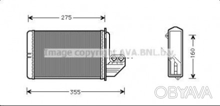 Радиатор отопителя 3 (E36) (90) LKQ A BWA 6172 применяется в качестве аналога ор. . фото 1