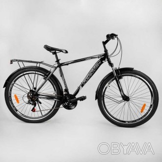 
 
Велосипед спортивный CORSO «Phantom» 26 дюймов, рама металл 19",
. . фото 1