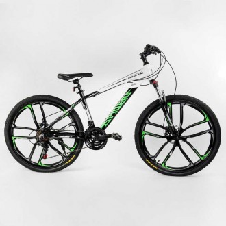
 
Велосипед спортивный CORSO «Spider» 26 дюймов, рама алюминий 15",. . фото 2