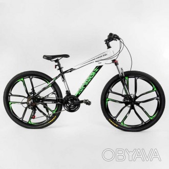 
 
Велосипед спортивный CORSO «Spider» 26 дюймов, рама алюминий 15",. . фото 1