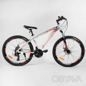 
 
Велосипед спортивный CORSO «Zoomer» 26 дюймов, рама алюминий 15",. . фото 1